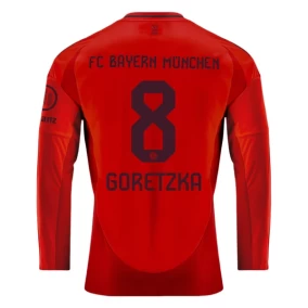 Goretzka Bayern München Hjemmebanetrøje 2024/2025 Langærmet